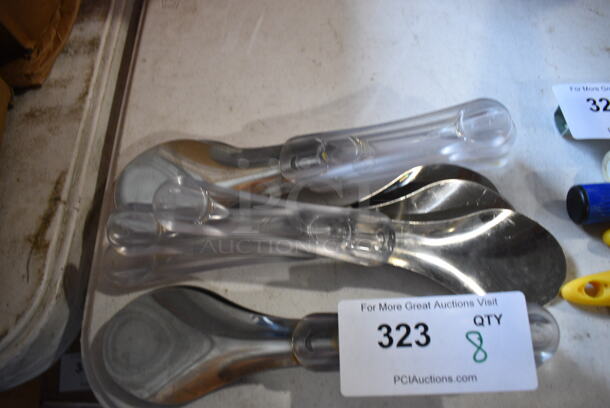 8 Metal Spoons. 10". 8 Times Your Bid! - Image 1 of 2