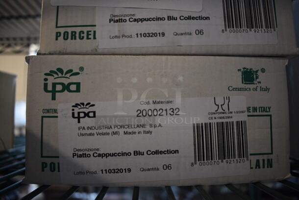 6 Boxes of 6 BRAND NEW White Ceramic Ipa Saucers. 6x6x1. 6 Times Your Bid! - Image 2 of 2