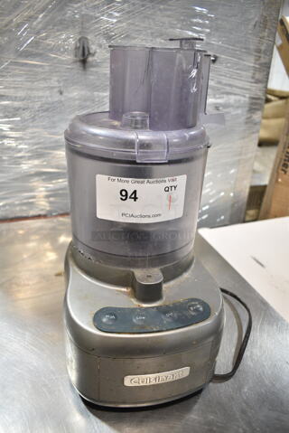 Cuisinart FP-11 Metal Countertop Food Processor. 120 Volts, 1 Phase. Tested and Working!