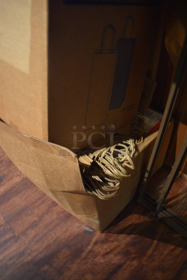 ALL ONE MONEY! Lot of 2 Boxes of Brown Paper Bags. (bar) - Image 4 of 4