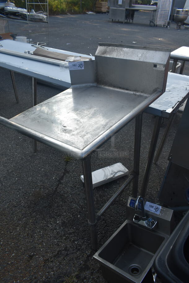 Stainless Steel Commercial Right Side Clean Side Dishwasher Table. - Image 5 of 6