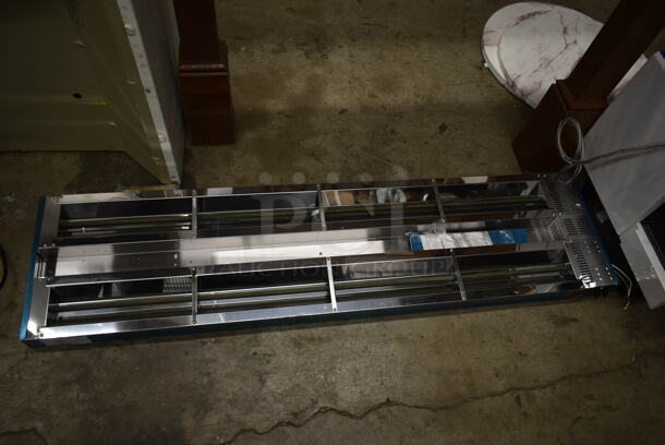 BRAND NEW SCRATCH AND DENT! ServIt 423SWTD60 60" High Wattage Double Strip Warmer with On/Off Toggle Controls and 3" Spacer. 120 Volts, 1 Phase. - Image 4 of 6