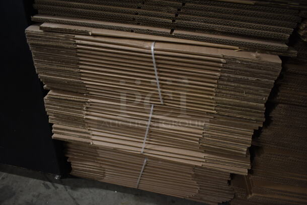 ALL ONE MONEY! Lot of 12 Bottle UPS Cardboard Boxes. 27.5x27.5 - Image 3 of 5