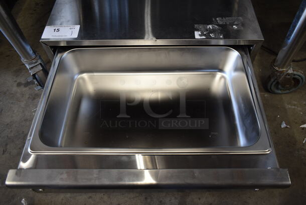 Avantco 177BW32 Stainless Steel Commercial Single Drawer Warming Drawer. 120 Volts, 1 Phase. Tested and Working! - Image 5 of 7