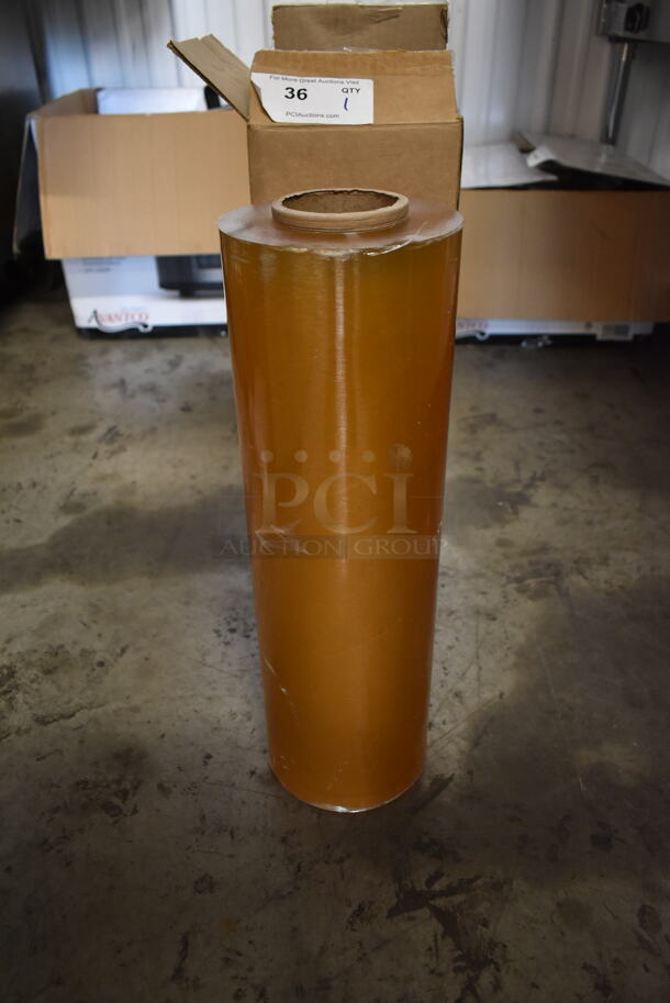 BRAND NEW Roll of Plastic Wrap - Image 1 of 3