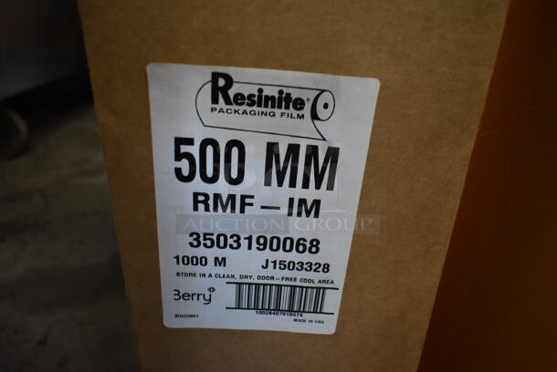 BRAND NEW IN BOX! Resinite 500 MM RMF-IM Plastic Wrap Roll - Image 2 of 4