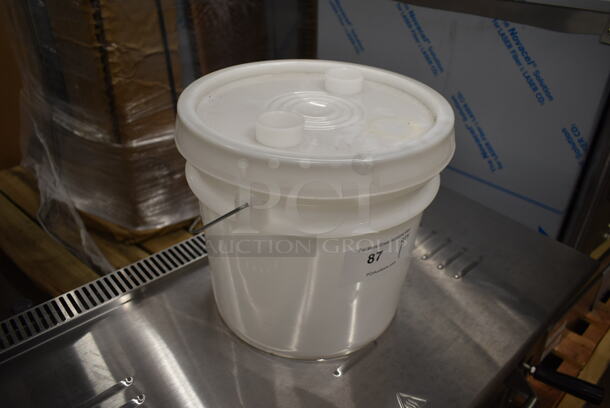 White Poly Bucket - Image 2 of 4