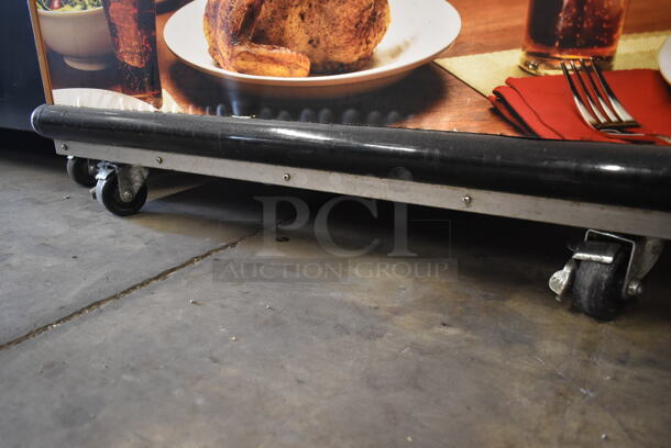 Custom Deli's Inc Metal Commercial 2 Tier Warming Display Case on Commercial Casters. 120-208 Volts, 1 Phase. - Image 5 of 7