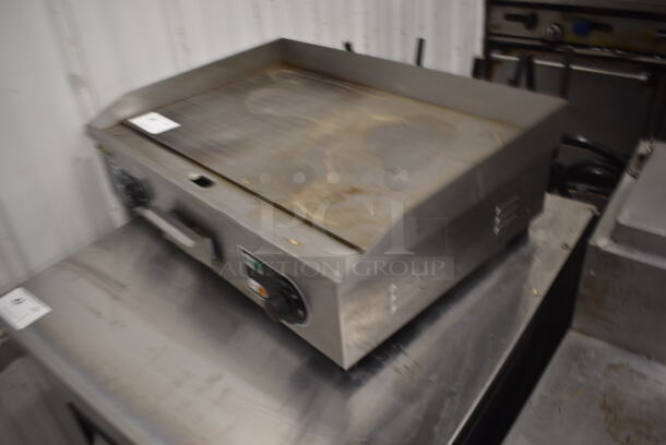 Vevor LD-610 Commercial Stainless Steel Countertop Griddle. 110V. Tested and Working! - Image 3 of 4