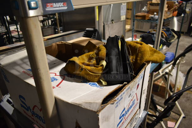 ALL ONE MONEY! 2 Tier Lot of Various Items Including Blue Poly Container. - Image 3 of 5
