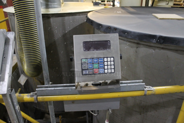 MEGA LOT! Ross CDA-1000 Metal Commercial Floor Style Dual Shaft Mixer. Includes All Items In Recessed Floor Area. BUYER MUST REMOVE.  - Image 7 of 12