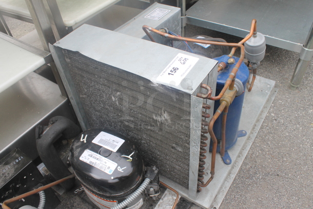 Copeland RST55C1E-CAV-201 Metal Commercial Compressor. 208/230 Volts, 1 Phase. - Image 4 of 7