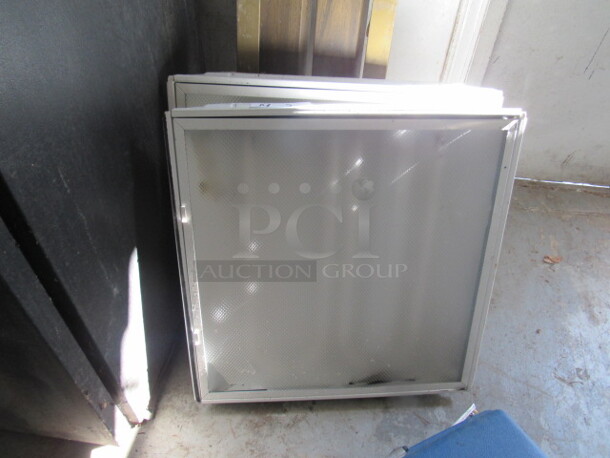 One Lot Of Assorted Size Ceiling Lights. - Image 1 of 1