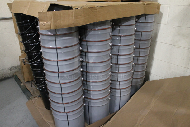 ALL ONE MONEY! PALLET LOT of Metal Buckets. BUYER MUST REMOVE. - Image 3 of 4