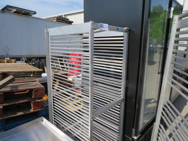 One Speed Rack On Casters.  21.5X26.5X63 - Image 2 of 3