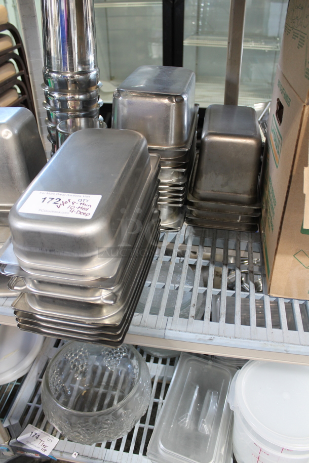 ALL ONE MONEY! Lot of Various Metal Drop Ins. includes 1/3 Size - Image 1 of 4