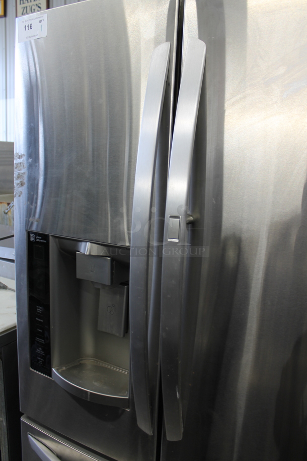 LG LFXS27566S/00 Stainless Steel Cooler Freezer Combo Unit. 115 Volts, 1 Phase. Tested and Powers On But Does Not Get Cold - Image 12 of 12