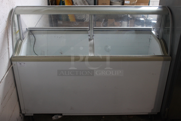 Turbo Air TUC-70W Metal Commercial Ice Cream Dipping Cabinet. 110-120 Volts, 1 Phase. Tested and Working! - Image 1 of 5