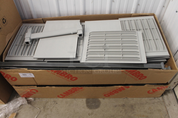 2 BRAND NEW IN BOX Cambro CPSK1848S4480 Camshelving® Premium 18" x 48" Shelf Kit with 4 Solid Shelves. 2 Times Your Bid! - Image 2 of 5