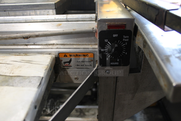 Hobart HWS-4 Stainless Steel Commercial Floor Style Wrapping Station. 120 Volts, 1 Phase. Cannot Test Due To Plug Style - Image 8 of 8