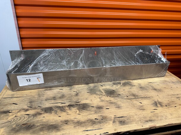 Clean! Stainless Steel Bar Speed Rail NSF  - Image 1 of 10