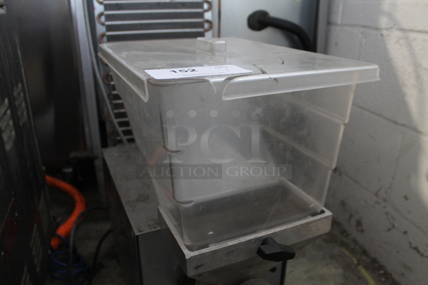 Olde Tyme PN2 Stainless Steel Commercial Countertop Single Hopper Peanut Butter Mill Nut Grinder. 115 Volts, 1 Phase. Cannot Test Due To Plug Style
 - Image 4 of 6