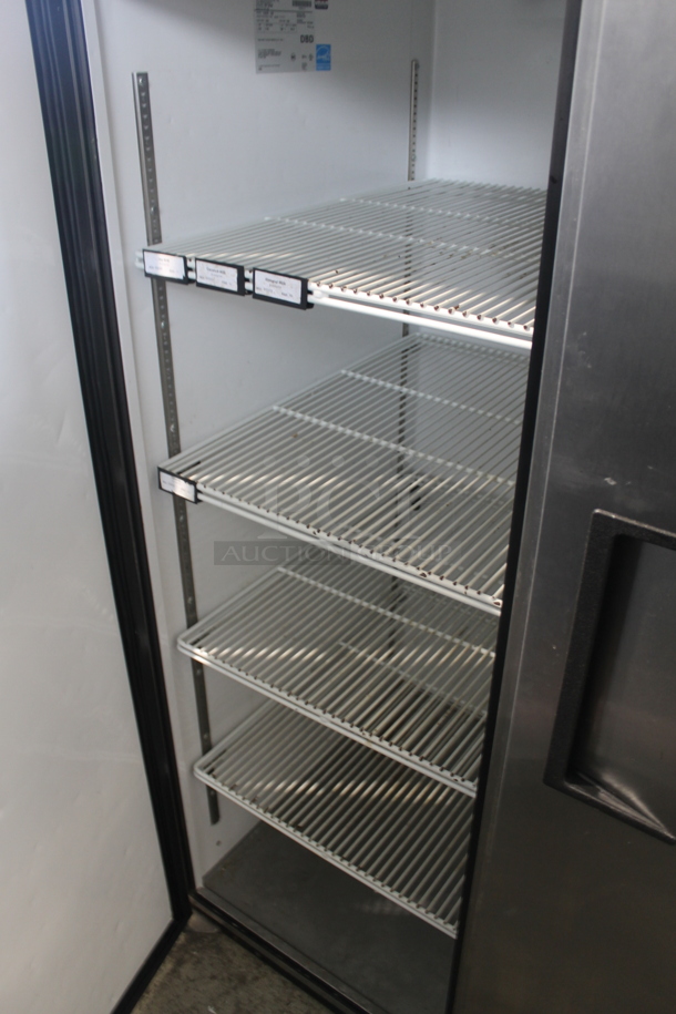 2013 True TG2R-2S Commercial Stainless Steel 2 Door Reach In Cooler w/ Shelving. 115 Volt, 1 Phase. Tested and Working!
 - Image 3 of 6