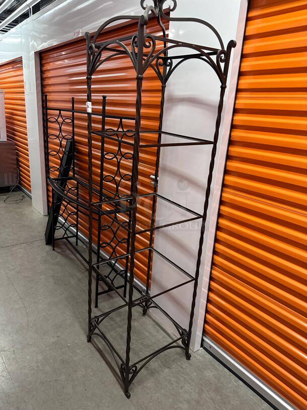 Clean! Dark Metal Gazebo Stand - Image 1 of 6