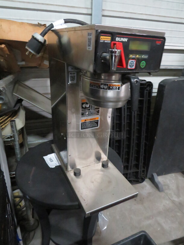 One Bunn Coffee Brewer With Filter Basket. Model# AXIOM-DV-APS. 120 Volt. 9X18.5X23 - Image 2 of 2