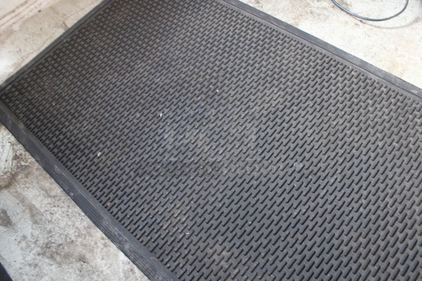 Black Floor Mat. 59x36 - Image 3 of 3