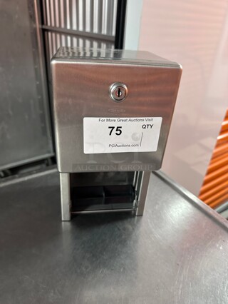 Bobrick B-2888 Commercial Toilet Paper Dispenser, Surface-Mounted, Stainless Steel w/ Satin Finish NSF 