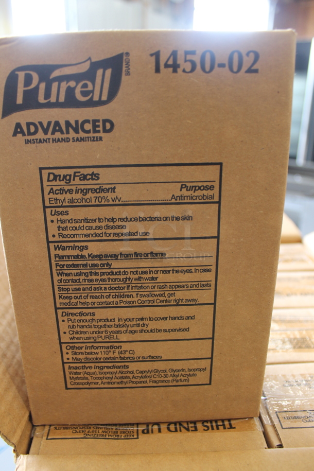 8 Cases of 16 BRAND NEW IN BOX! Purell 1450-02 Advanced Instant Hand Sanitizer Bottles. 8 Times Your Bid! - Image 3 of 5