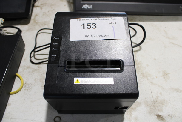 Model BL-80 Thermal Receipt Printer. 6x7.5x5.5