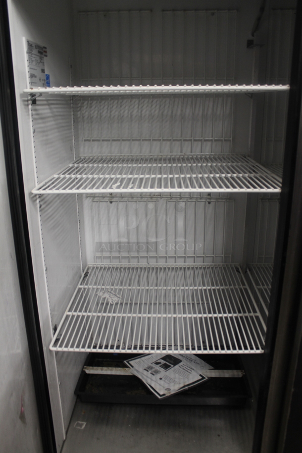 2013 True T-49F ENERGY STAR Stainless Steel Commercial 2 Door Reach In Freezer w/ Poly Coated Racks on Commercial Casters. 115 Volts, 1 Phase. Tested and Working! - Image 4 of 6