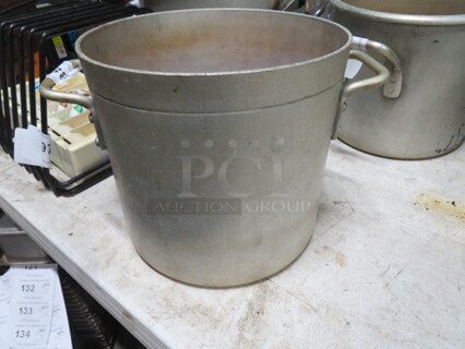 One Aluminum Stock Pot.