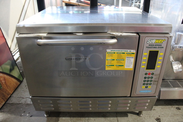 Turbochef Model NGC Stainless Steel Commercial Countertop Rapid Cook Oven. 208/240 Volts, 1 Phase. 26x26x24