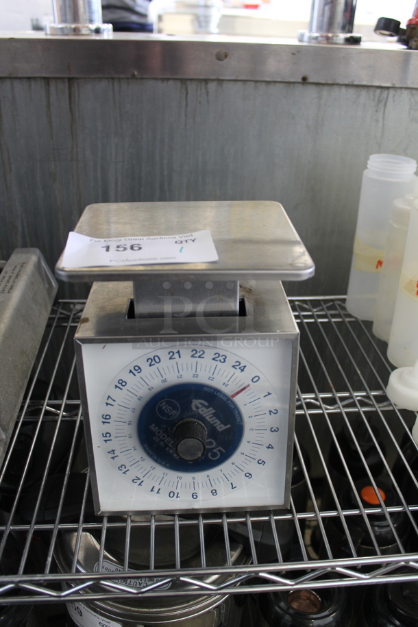 Edlund SR-25 Metal Countertop Food Portioning Scale.  - Image 1 of 5