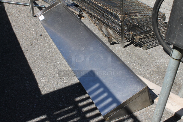 Stainless Steel Shelf. - Image 2 of 3