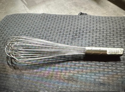 One NEW Vollrath 14 Inch Stainless Steel Whip. #47257.