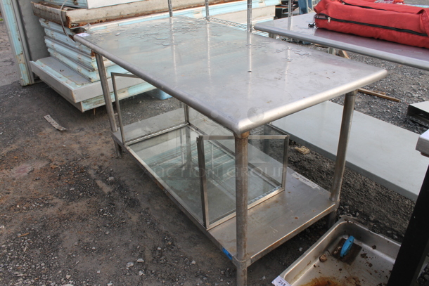Stainless Steel Table w/ Under Shelf. - Image 2 of 3