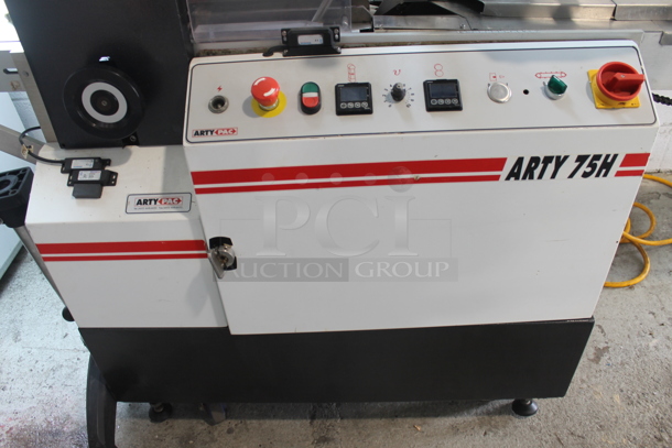 Arty Pac ARTY 75H Stainless Steel Commercial Floor Style High Speed Horizontal Flow Wrapper on Commercial Casters. 230 Volts, 1 Phase. - Image 3 of 10