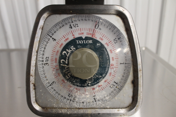 Taylor Stainless Steel Portion Control Scale. - Image 2 of 2