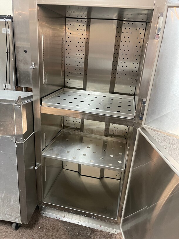 Working! Scientek SWC-2b-24 Double Commercial Warming Cabinets 
Constant temperature NSF 120 Volt Tested and Working! - Image 6 of 10