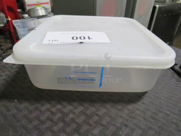 One NEW 2 Quart Food Storage Container With Lid. - Image 1 of 1