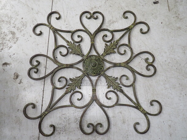 One Metal Wall Art. 47X47 - Image 1 of 1