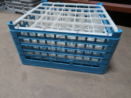 One Blue 25 Hole Dishwasher Rack. 