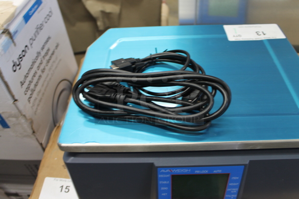 BRAND NEW SCRATCH AND DENT! AvaWeigh 334PCSP60 Thermal Label Printing / Price Computing Scale. 110-240 Volts, 1 Phase. Unit Has Only Been Used a Few Times! Tested and Working! - Image 10 of 10