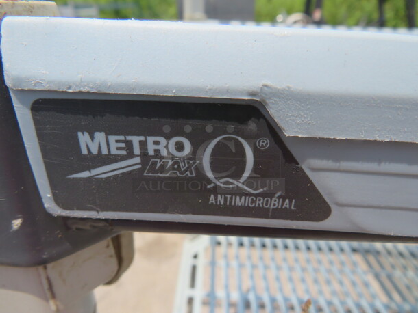 One Metro MAX Q Shelving System With 6 Shelves. 60X24X73. Assembly Required Stock Picture. - Image 3 of 4