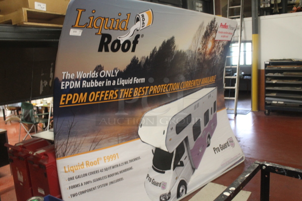 Liquid Roof Pro Guard Sign. - Image 2 of 3