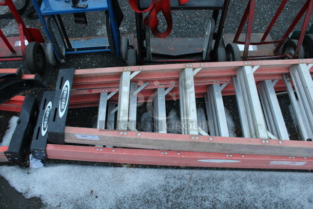 2 Werner Orange 10' Ladders. 2 Times Your Bid! - Image 2 of 6
